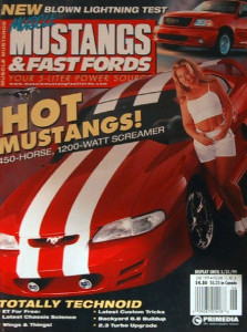 MUSCLE MUSTANGS & FAST FORDS 1999 JUNE - TRACK DRIVING, BLOWN LIGHTNING, WINGS